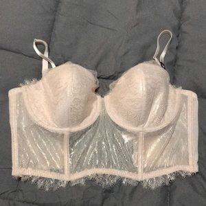 Dream Angels lined pink sparkly bra